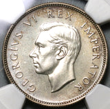 1947 NGC PF 65 South Africa Proof 2 Shillings Florin Silver Coin Mintage 2,600 (19100702C)