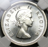 1954 NGC PF 65 South Africa Proof 2 Shillings Florin Silver Coin Mintage 3,150 (19100704C)