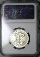 1954 NGC PF 65 South Africa Proof 2 Shillings Florin Silver Coin Mintage 3,150 (19100704C)
