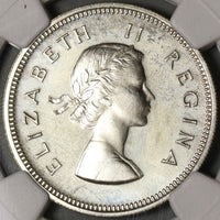 1959 NGC PF 66  South Africa Proof 2 Shillings Silver 900 Coins (21012803C)