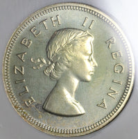 1960 NGC PF 66 South Africa Proof 2 Shillings Florin Silver Coin Mintage 3,360 (19100705C)