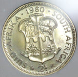 1960 NGC PF 66 South Africa Proof 2 Shillings Florin Silver Coin Mintage 3,360 (19100705C)