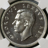 1952 NGC PF 66 South Africa 5 Shillings Capetown Silver Proof Coin (19101102C)