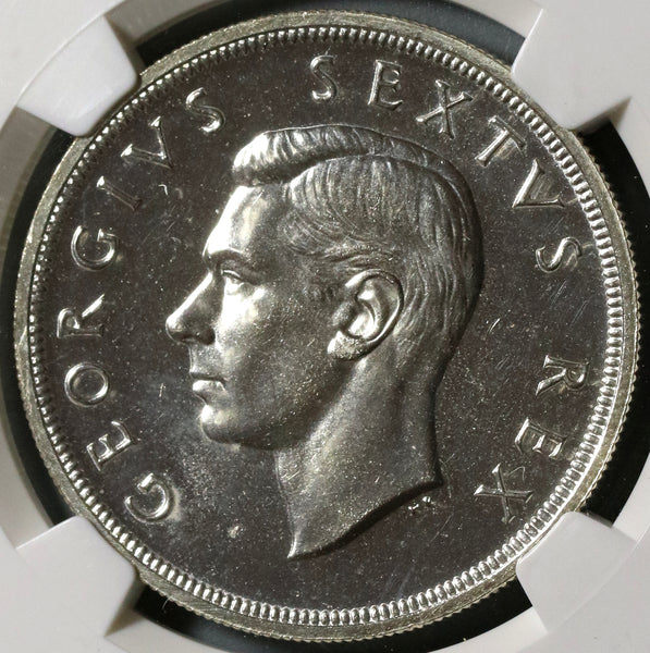 1952 NGC PF 66 South Africa 5 Shillings Capetown Silver Proof Coin (19101102C)