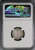 1910 NGC XF 40 Italian Somaliland 1/4 Rupia Italy Colonial Silver Coin (18123003C)