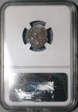 1610-B NGC XF 40 Spain 1/2 Real Philip III Seville Mint Mongram Cob Silver Coin POP 1/0 (20051502C)