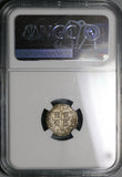 1719-CA NGC MS 63 Spain 1/2 Real Philip V Silver Cuenca Mint State Coin (21080901C)
