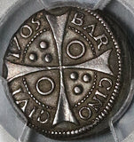 1705 PCGS XF Spain 1 Real Croat Philip V Barcelona Silver Coin (22032202C)