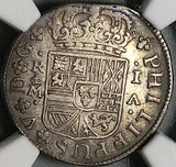 1721-M NGC Spain 1 Real VF Philip V Madrid Mint VF Silver Coin (23022402C)