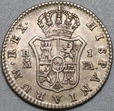 1803 Spain 1 Real 1 Real Charles IIII XF Madrid Silver Coin (21062501R)