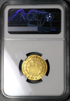 1793 NGC AU 58 Spain 2 Escudos Charles IV Madrid Gold Coin (22120501D)