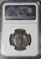 1708 NGC XF 40 Spain 2 Reales Philip V Silver Segovia Coin POP 2/0 (21060301D)