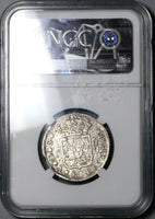 1730-M NGC XF 45 Spain 2 Reales Philip V Silver Madrid COlonial Coin POP 1/1 (21101501C)