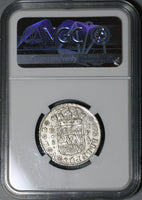 1736-S PA NGC AU 55 Spain 2 Reales Philip V Silver Seville Coin POP 2/2 (21051305C)