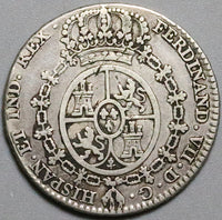 1808 Ferdinand VII Spain 2 Reales Proclamation Coronation Medal Silver Coin (23020901R)