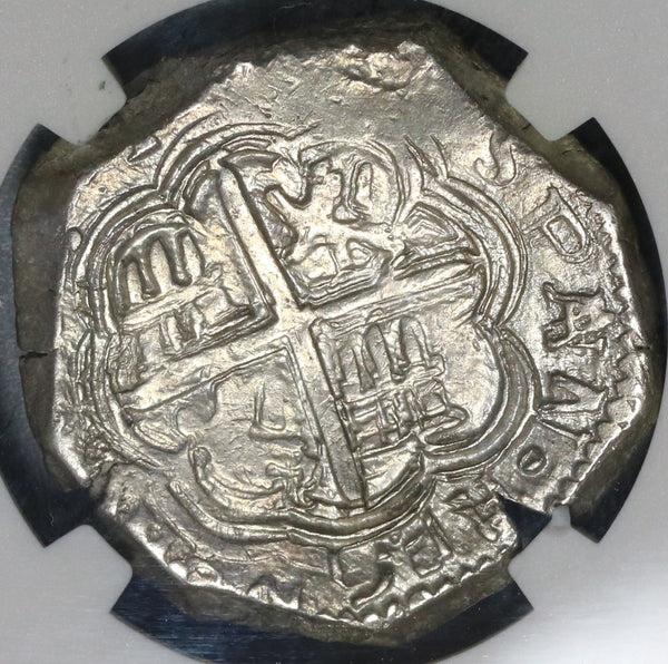 1597-MG NGC AU 55 Spain 4 Reales Philip II Granada Mint Cob Silver Coi –  Caesar's Ghost Numismatics