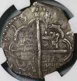 1613-C NGC VF 35 Spain 4 Reales Toledo Mint Cob Silver Coin POP 1/0 (20021004C)