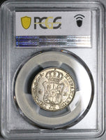 1812-S PCGS AU 58 Spain 4 Reales Spain Joseph Napoleon Seville Silver Coin POP 1/0 (22091403R)