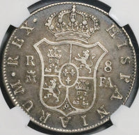 1805-M NGC VF 25 Spain 8 Reales Charles IIII Madrid Silver Dollar Coin (21063003C)