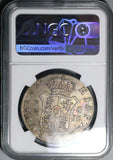 1808-M IG NGC VF Spain 8 Reales Charles IV Scarce Assayer Silver Coin (23020903C)