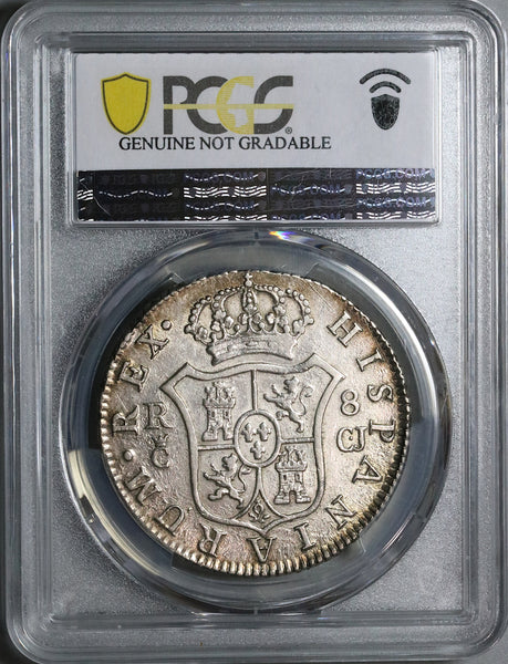 1813-C PCGS XF Det Spain 8 Reales Ferdinand VII Cadiz Mint Silver