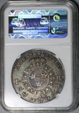 1776 NGC XF Det Sweden Silver Riksdaler Large Cross Dav-1735 Coin (20111801D)