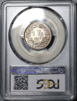 1913 PCGS MS 66 Switzerland 1 Franc Gem BU Swiss Silver Coin (20031501C)