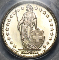 1939 PCGS SP 67 Switzerland 1 Franc Specimen Proof Swiss Gem Coin (22080101C)