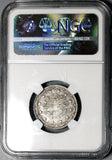 1909 NGC UNC Det Bursa Turkey 5 Kurush Sultan Mint Visit Ottman Silver 1327//1 Coin (22031801D)