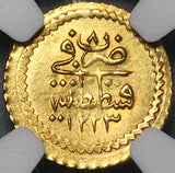 1815 NGC MS 64 Turkey GOLD 1/4 Zeri Mahbub Ottoman Empire 1223//8 Coin (22012001C)