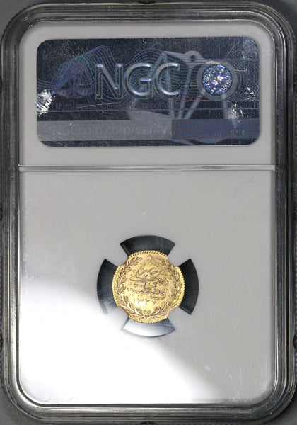 AH1336//1 オスマン・トルコ帝国 25クルシュ金貨 NGC MS62 AH1336//1 オスマン・トルコ帝国 25クルシュ金貨 NGC MS62
