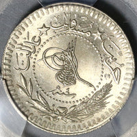 1920 PCGS MS 64 Ottoman Turkey 40 Para 1336//4 Coin POP 5/1 (20041201C)