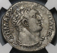 112 Phoenicia Tyre NGC Ch VF Trajan Roman Provincial Silver Tetradrachm Melqarth (20112101C)