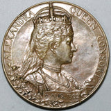 1902 Edward VII & Alexandria Royal Mint Coronation Medal 81g, 56mm (20011605R)