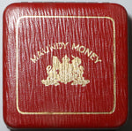 1908 Maundy Coin Set Red Case No Coins with Box Great Britain (20011601R)