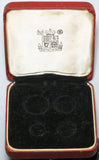 1908 Maundy Coin Set Red Case No Coins with Box Great Britain (20011601R)
