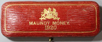 1920 George V Maundy Coin Set Red Case Box No Coins Great Britain (20011101R)