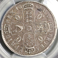 1682 PCGS VF 30 Charles II 1/2 Crown Rare Great Britain England Silver Coin (21010602C)