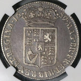 1689 NGC VF 25 William Mary 1/2 Crown Great Britain Silver Coin (21092703C)