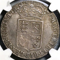 1689 NGC VF 30 William Mary 1/2 Crown Great Britain Silver Coin (21012101D)