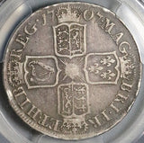 1707-E PCGS VF 20 Anne 1/2 Crown Great Britain England Silver Coin (22113002C)