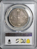 1707-E PCGS VF 20 Anne 1/2 Crown Great Britain England Silver Coin (22113002C)