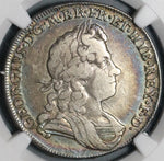 1715 NGC VF 25 George I Silver 1/2 Crown Rare Great Britain 1st Year Issue Coin (20081301C)