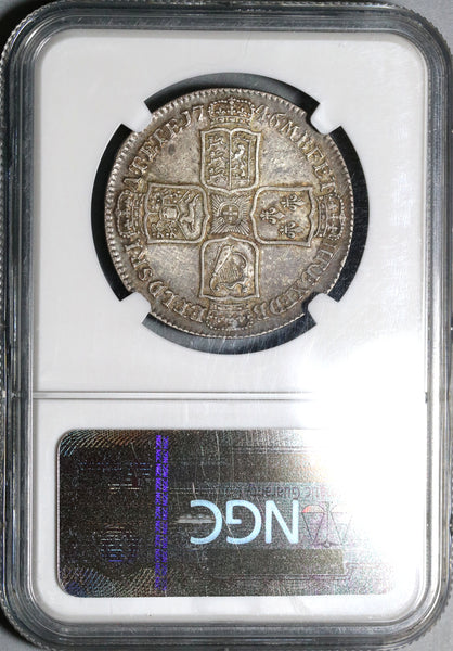 1746 NGC VF 35 George II 1/2 Crown Great Britain Spain Lima