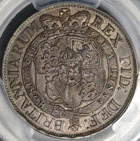 1819 PCGS AU 55 George III 1/2 Crown Great Britain Silver Coin (23020503C)