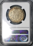 1844 NGC AU Det Victoria 1/2 Crown Great Britain Silver Coin (19030601C)