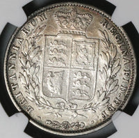 1845 NGC VF Victoria 1/2 Crown Great Britain Sterling Silver Coin (21080801C)