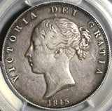 1845 NGC XF Det Victoria 1/2 Crown Great Britain Silver Coin (20053001C)