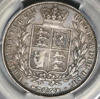 1845 NGC XF Det Victoria 1/2 Crown Great Britain Silver Coin (20053001C)