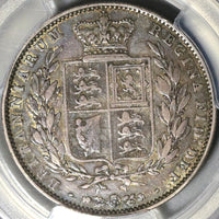 1850 NGC VF 25 Victoria 1/2 Crown Great Britain Silver Coin (20053002C)